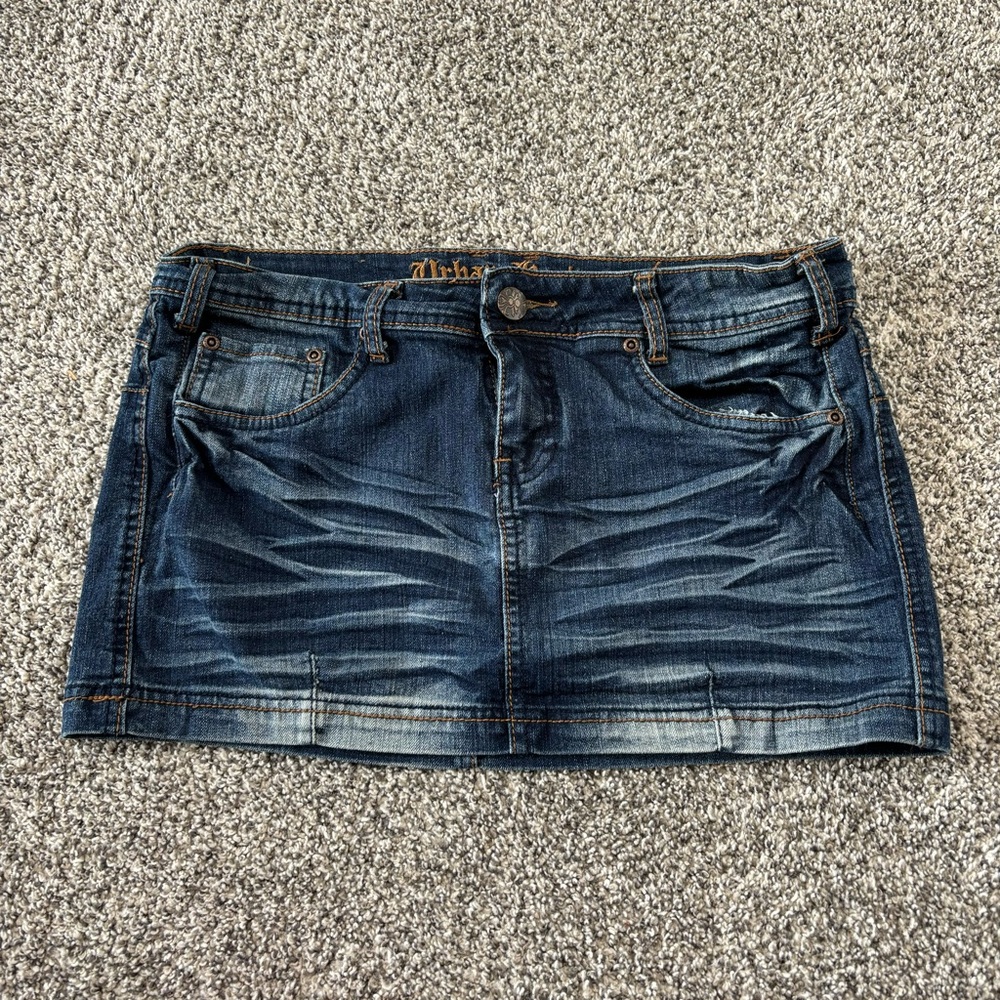 Urban Heritage Jean Skirt